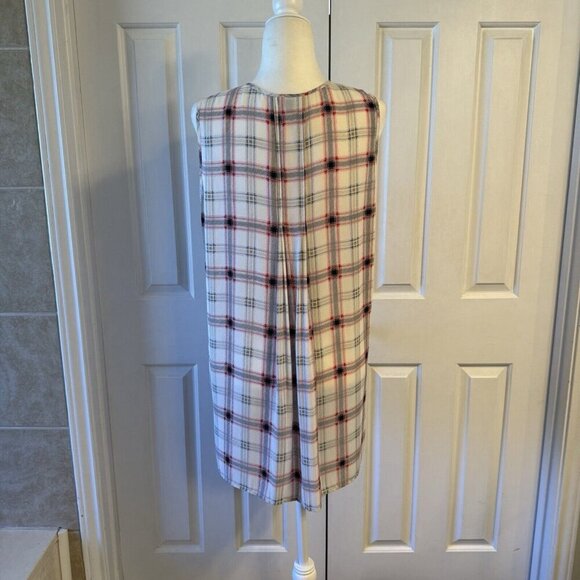 The Limited Mini Dress Tunic Large Plaid 90s Preppy Festive Work Office Cute - Picture 6 of 16